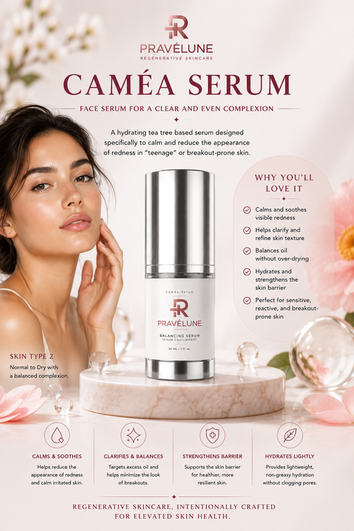 Caméa Balancing Serum  "Face Serum for a Clear and Even Complexion" 30mL